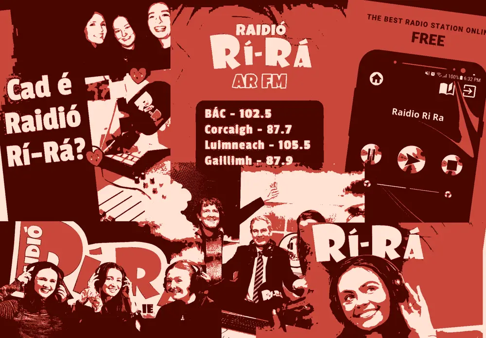 Ar son Raidió Rí-Rá ar FM Anois!